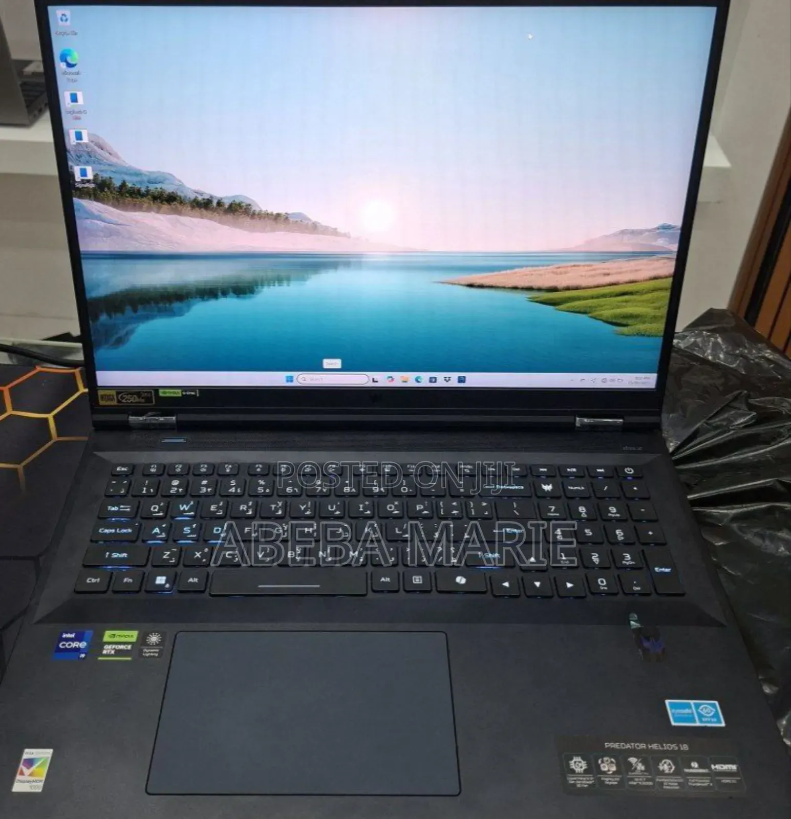 New Laptop Acer Predator Helios 18 PH18-71 32GB Intel Core I9 SSD 2T
