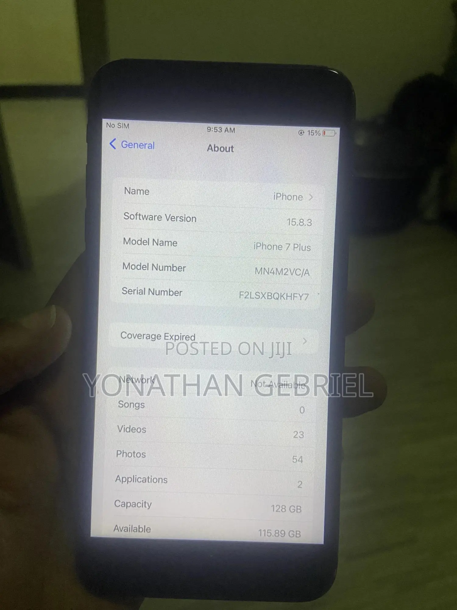 Apple iPhone 7 Plus 128 GB Black