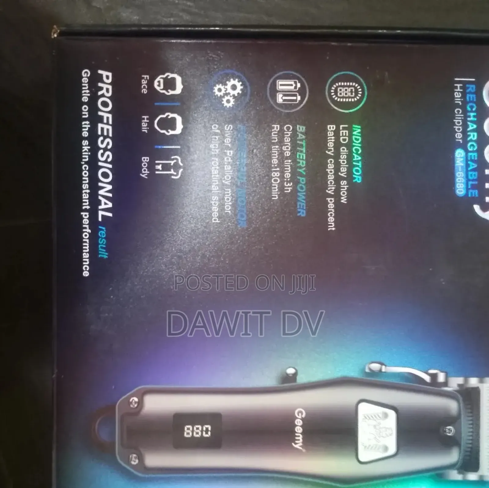 Rechargeable Hair Clipper