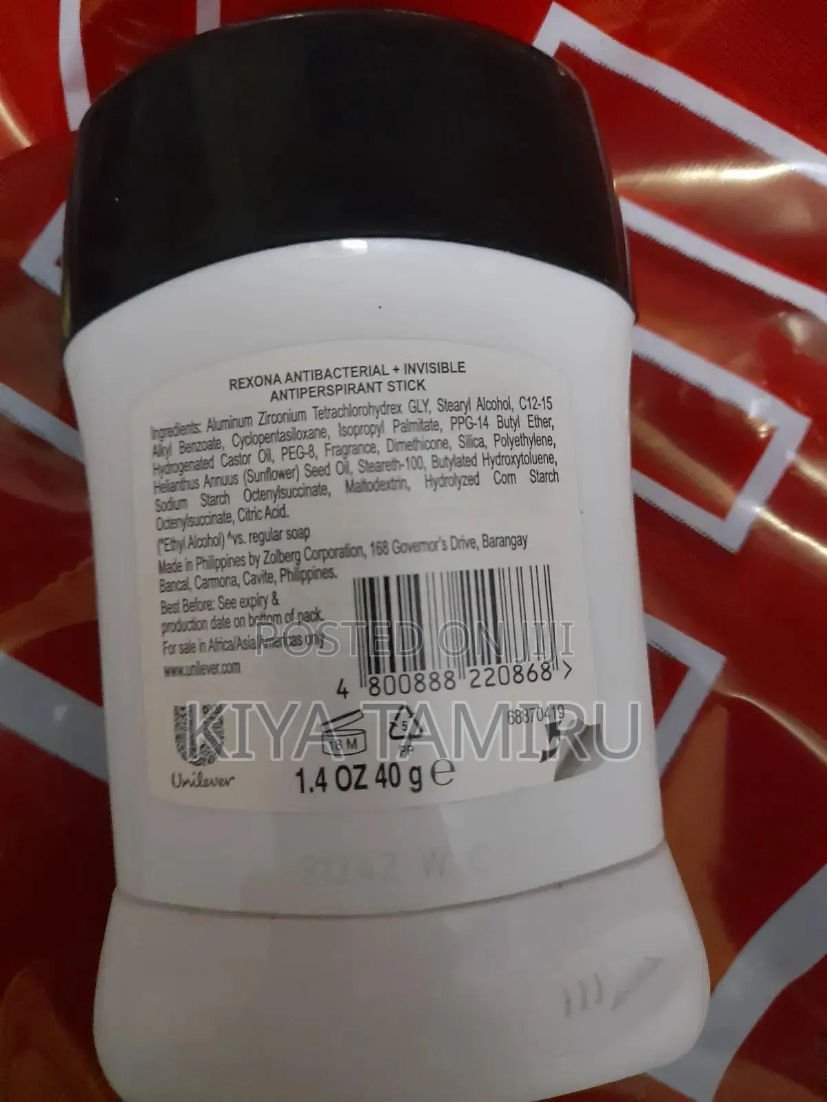 Men Rexona Motion Sense Deodorant