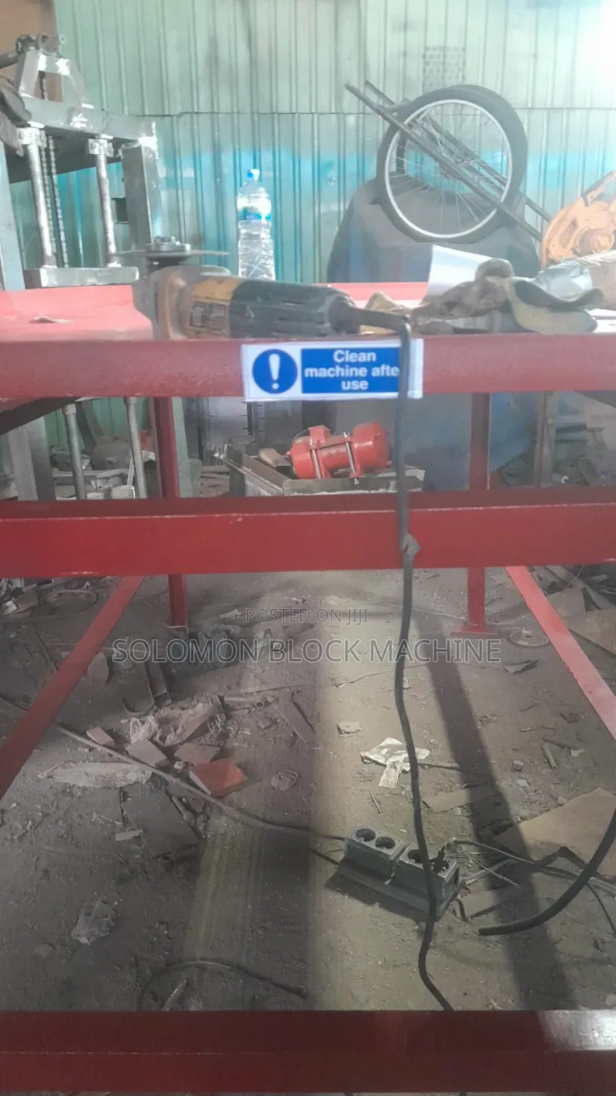 የ ተራዞ /ቴራዞ ማምረቻ ማሽን (Terazo, Terazo Machine)