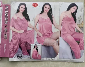5 Set Piece Pygma for Women's Sleep Wear