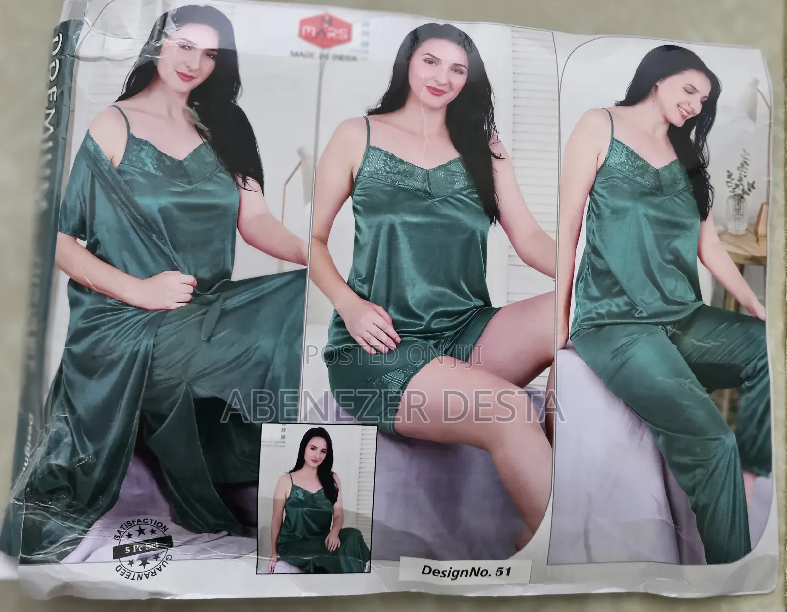 Light Green 5set-Piece Women's Pygma