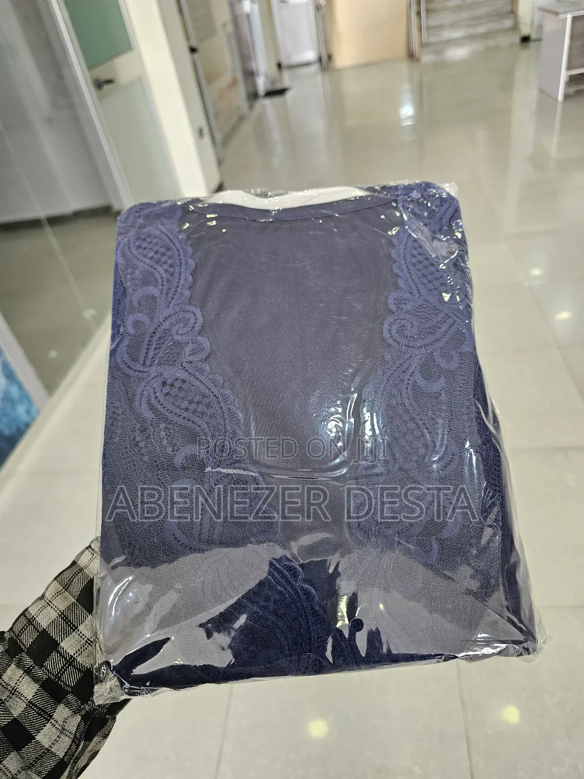 Navy Blue Pygma 5set-Piece High Quality Sleepwear