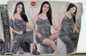 Gray Womens Sleepwear High Quality 5set-Pygma