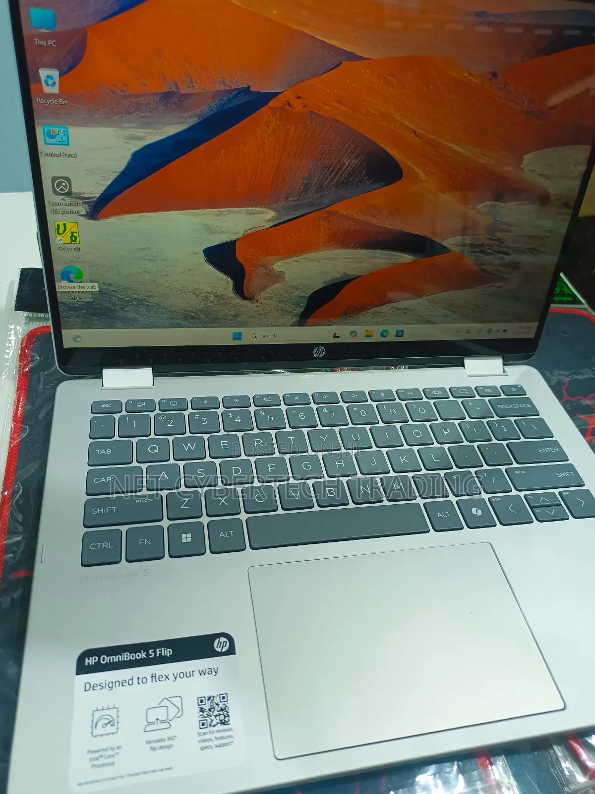 New Laptop HP OmniBook 5 Flip 8GB Intel Core 5 SSD 512GB