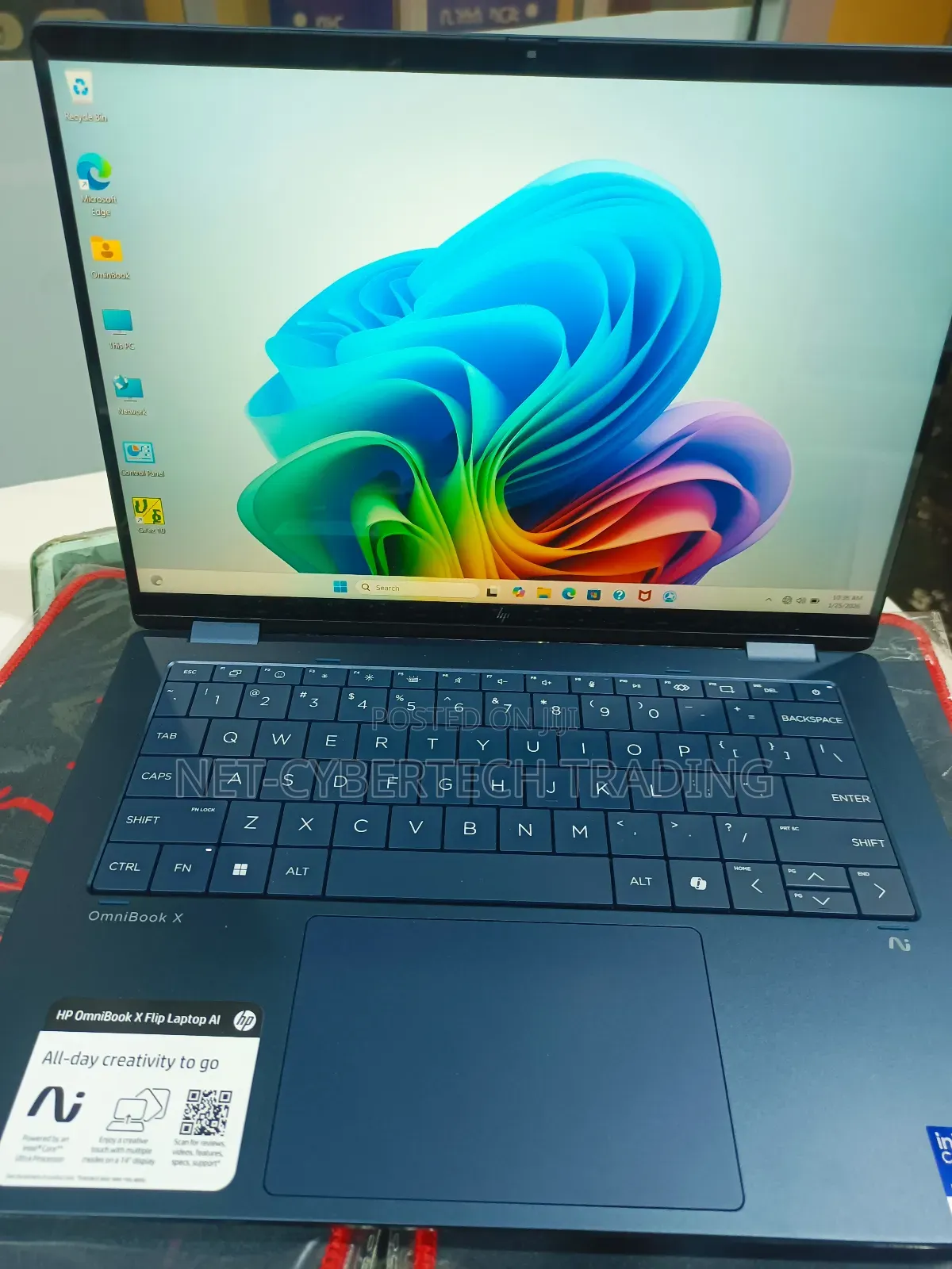 New Laptop HP OmniBook X Flip 14" 16GB Intel Core Ultra 7 SSD 1T