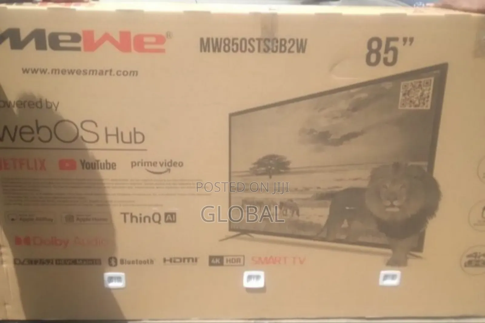 Mewe 75inch Smart Tv