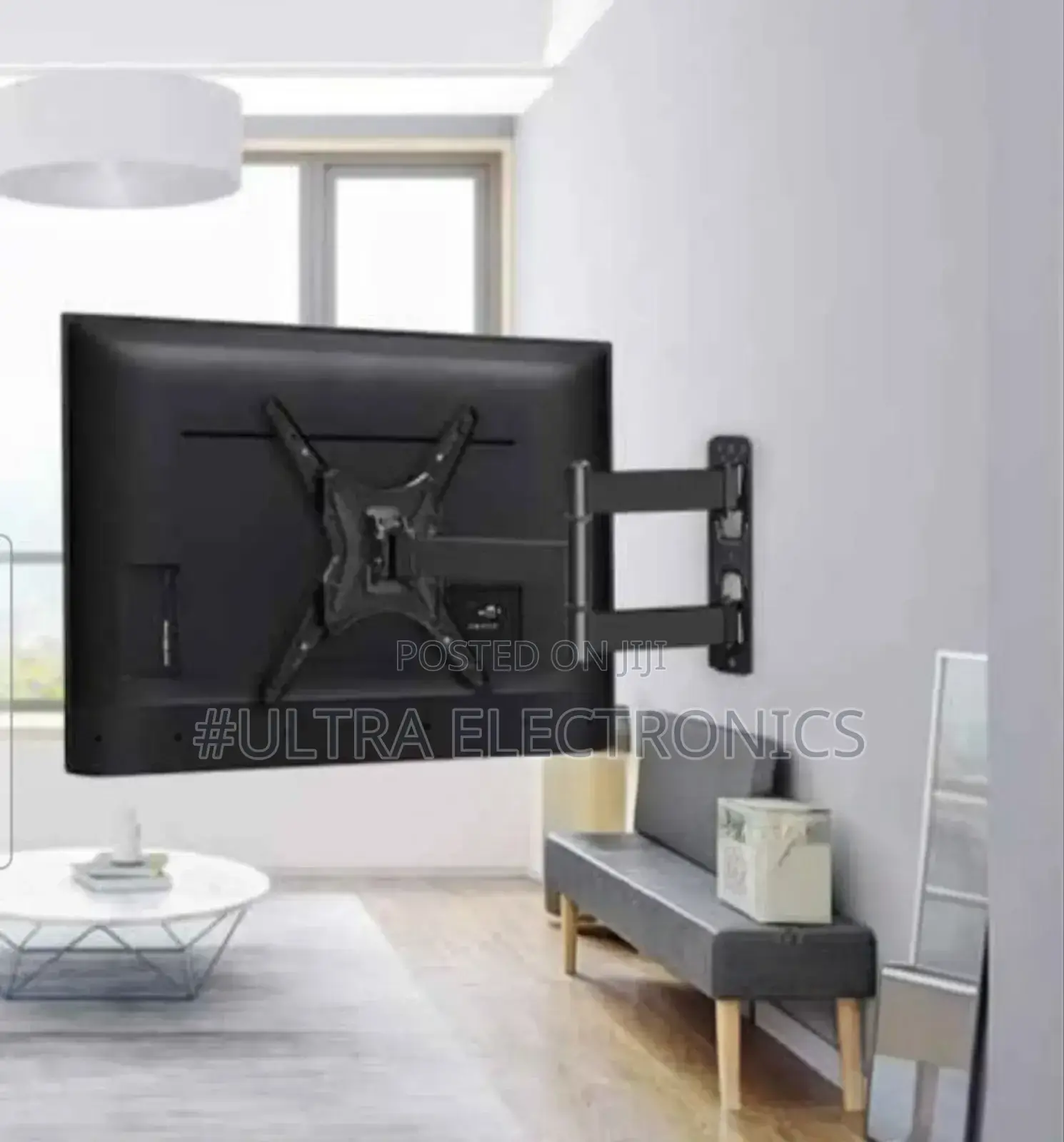 Tv Wall Mount. It Offers Full Motion Capability, Allowing