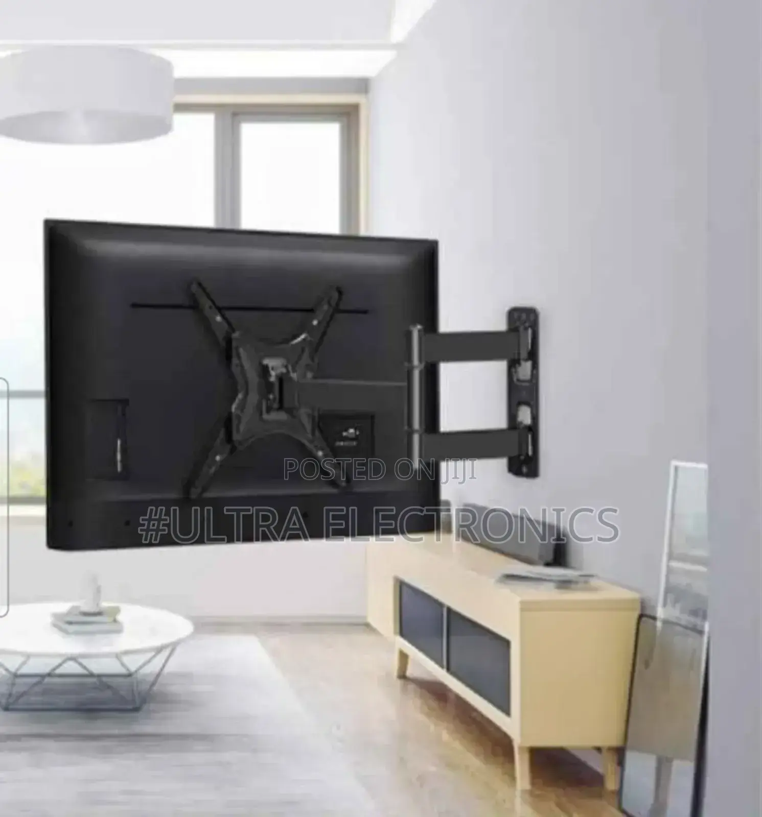 Tv Wall Mount. It Offers Full Motion Capability, Allowing