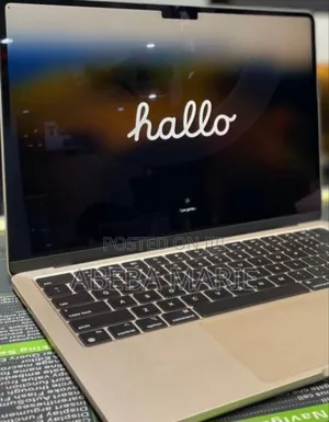 New Laptop Apple MacBook Air 2024 M3 13-Inch 8GB Apple M3 SSD 256GB