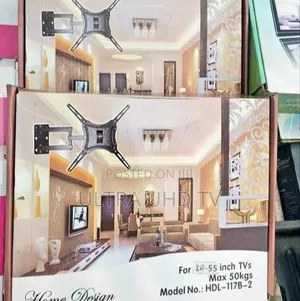 Tv Wall Mount Bracket It Is Designed for 14-55 Inch Tvs.It Supports