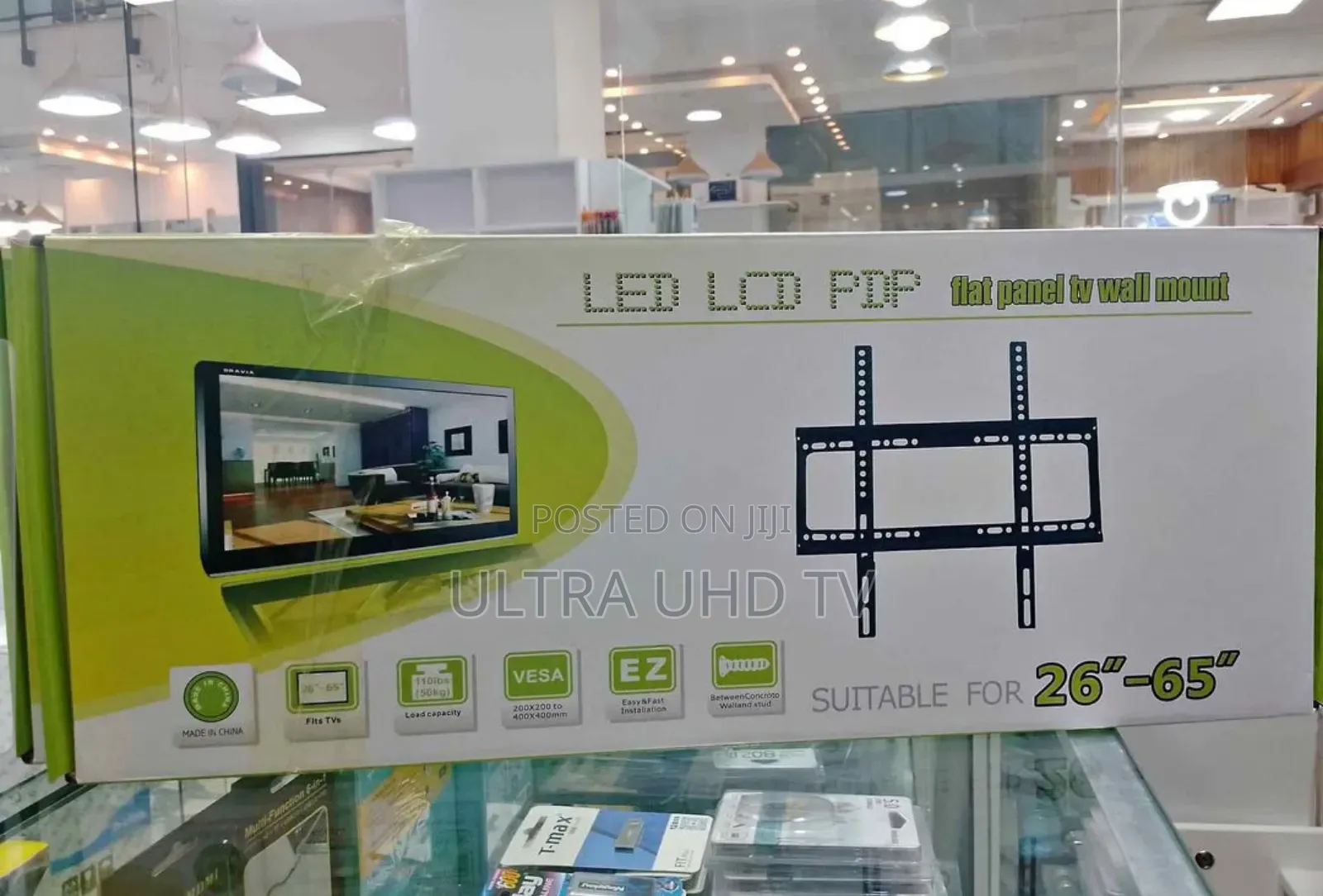 Universal Flat Panel Tv Wall Mount for Screens Between 26 and 65 Inc