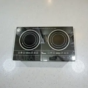 Gelinjie Double-Burner Electric Cooktop Can