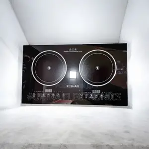Digital Led Display and Touch Controls for Each Burner. It Is