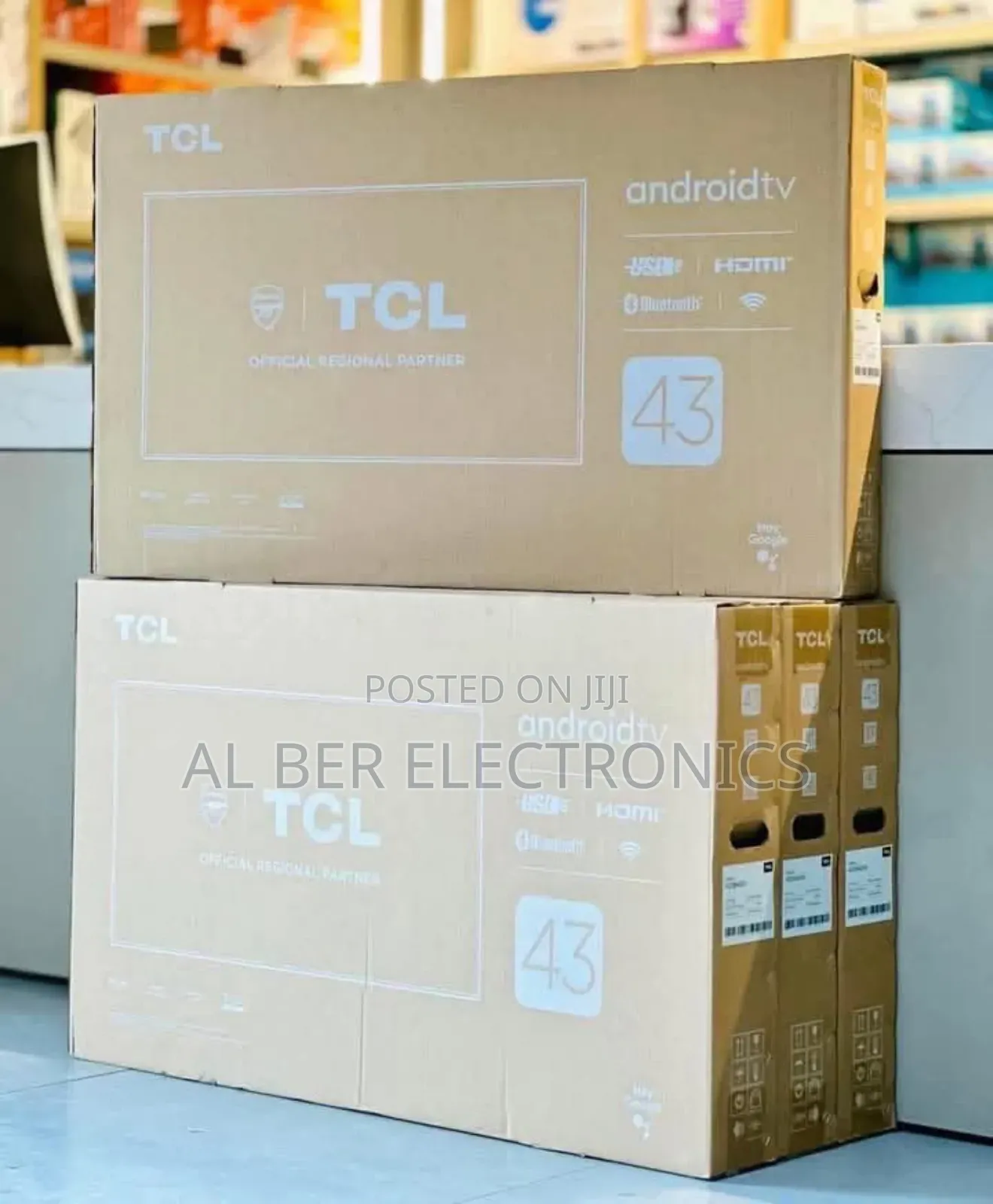 TCL 43 Inch Smart Android Google Tv