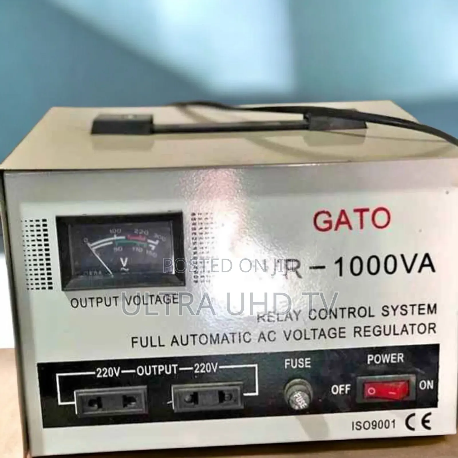 Gato Vr-1000va Full Automatic Ac Voltage Regulator.