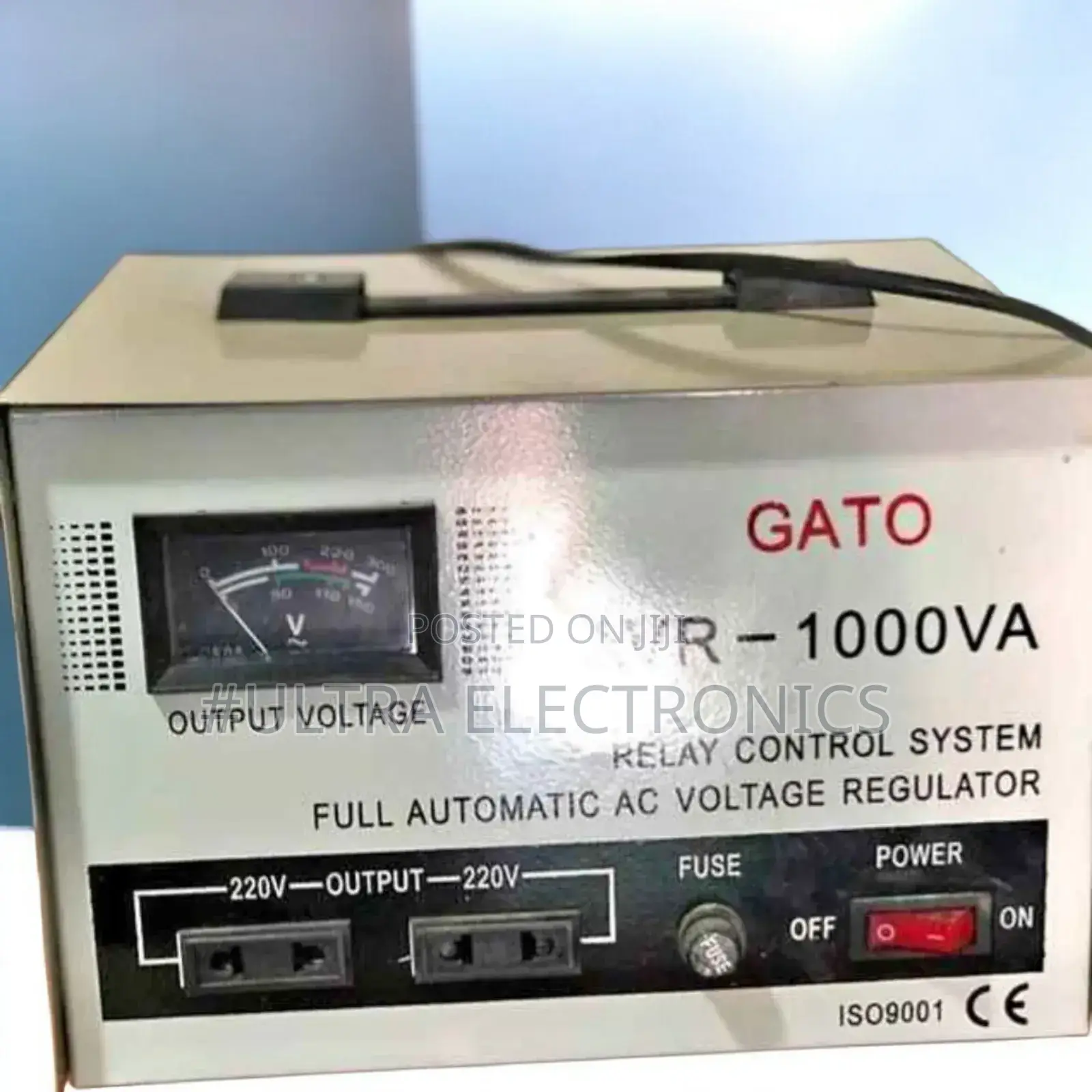 Gato Vr-1000va Full Automatic Ac Voltage Regulator.