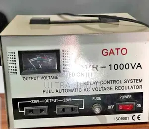 Gato R-1000va Full Automatic Ac Voltage Regulator. Stabilize Voltage