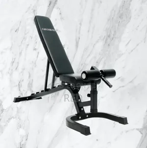 Miracle Fitness ሁለገብ የስፖርት መቀመጫ Bench Adjustable Incline/Decline)