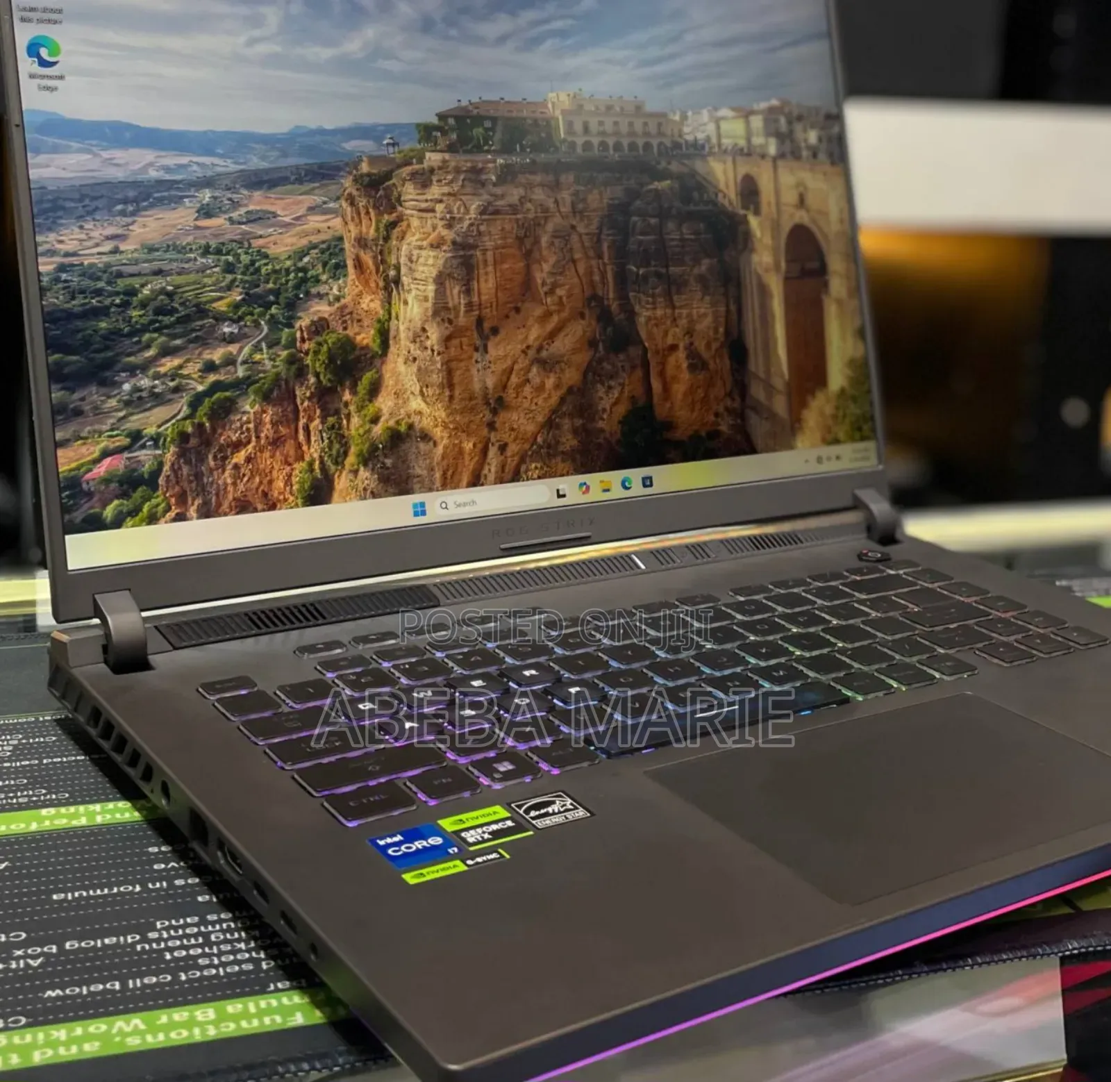 New Laptop Asus ROG Strix G16 G614 16GB Intel Core I7 SSD 1T