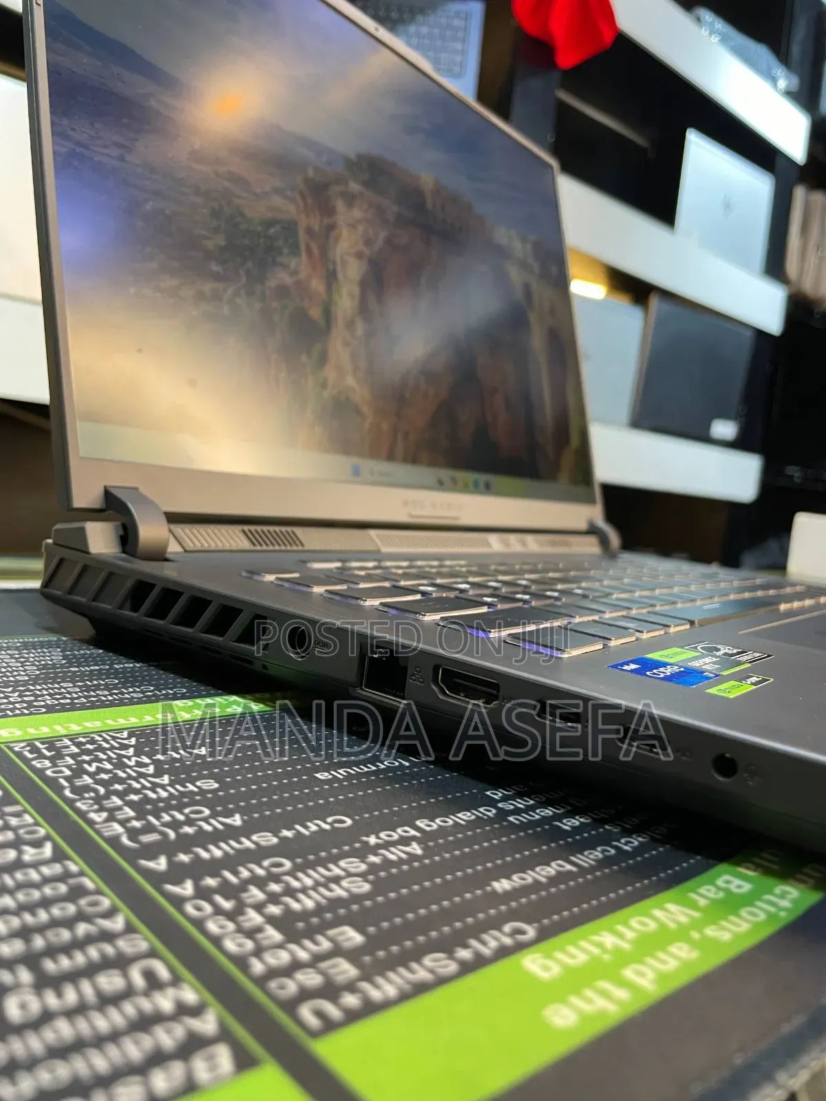 New Laptop Asus ROG Strix G16 G614 16GB Intel Core I7 SSD 1T