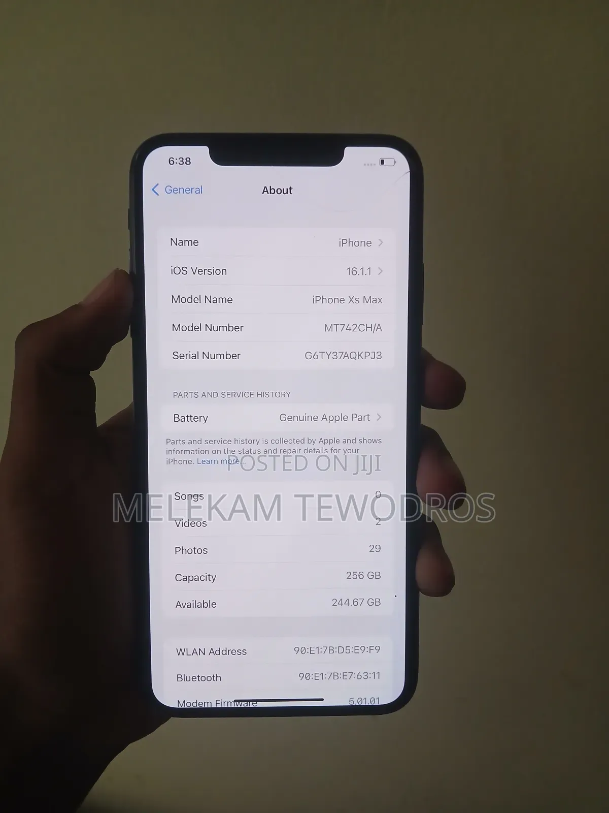 Apple iPhone XS Max 256 GB Black