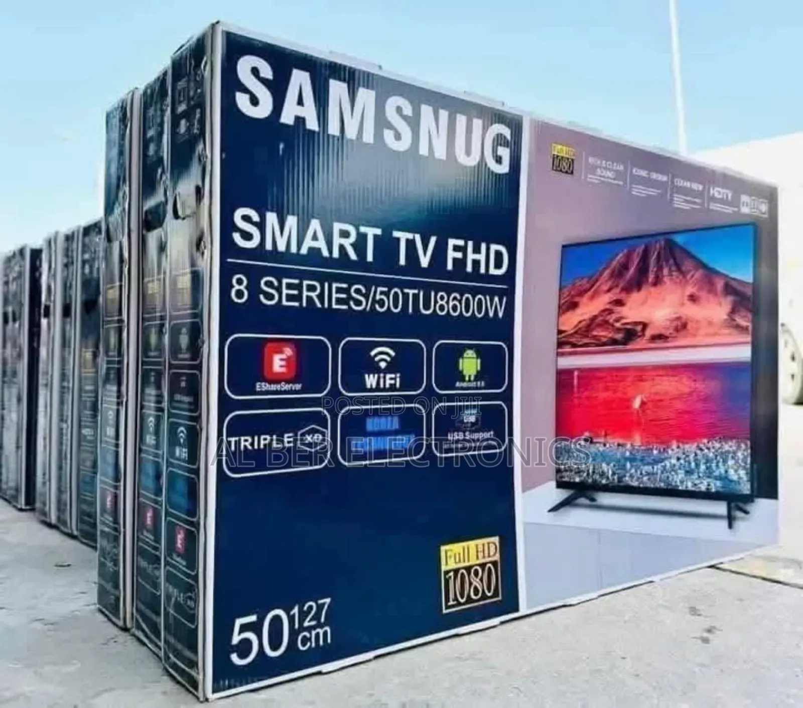 Samsung 50 Inch Smart Android Fremeless