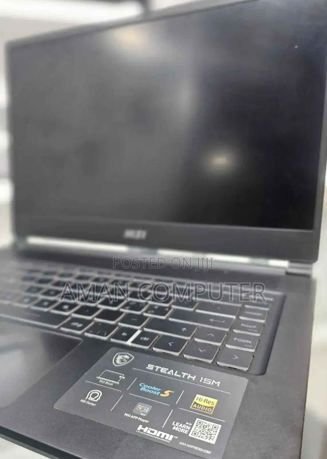 New Laptop MSI Pulse GL66 16GB Intel Core I7 SSD 1T