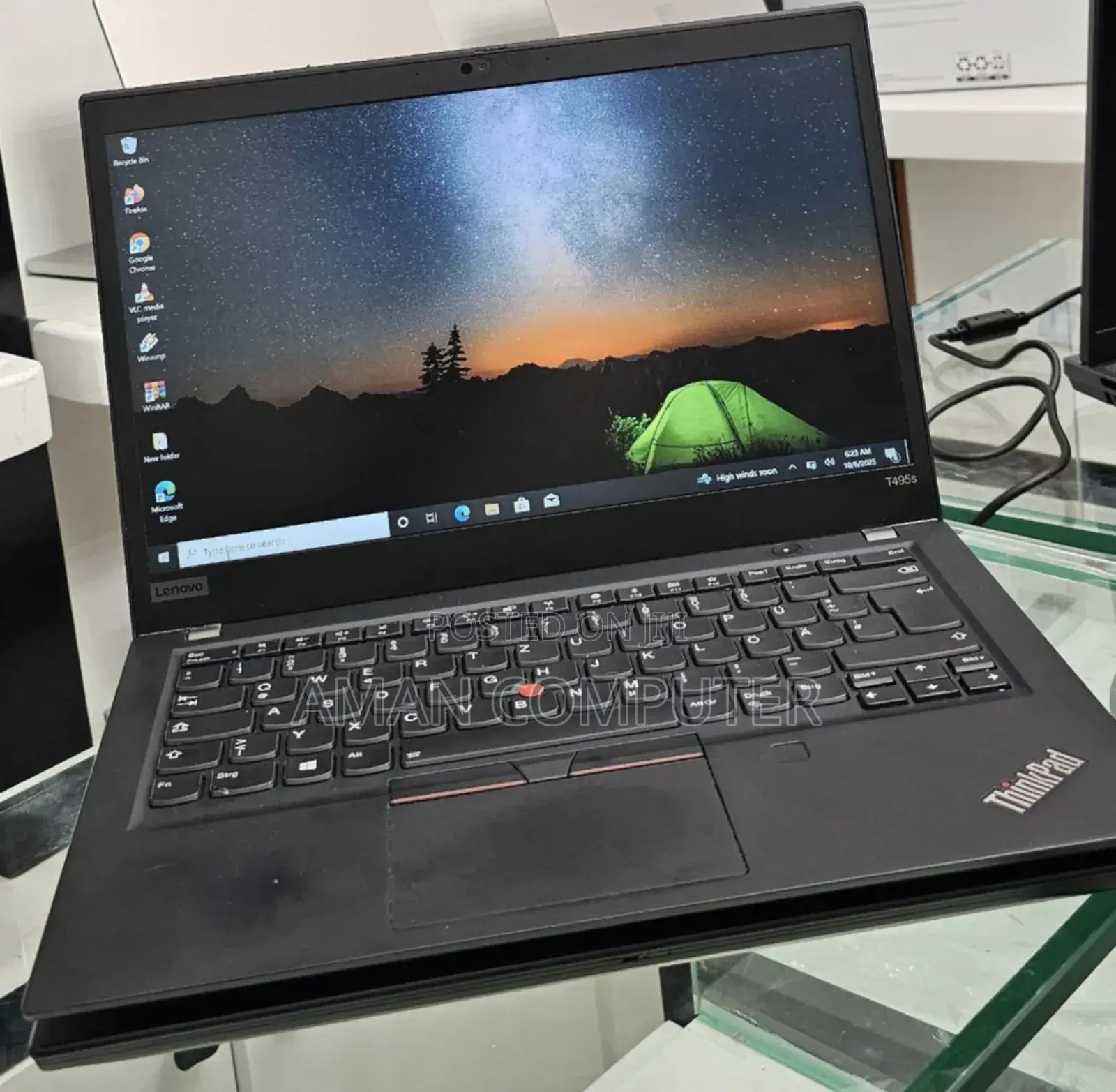 New Laptop Lenovo ThinkPad T495s 16GB AMD Ryzen 7 SSD 512GB