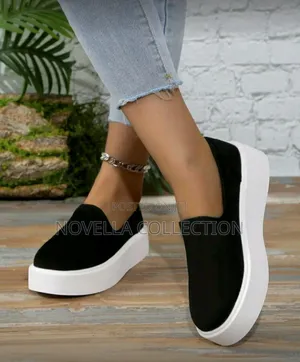 Flat Slip-on Loafers, Soft Sole, Thick Bottom, Fashion Flat Shoes