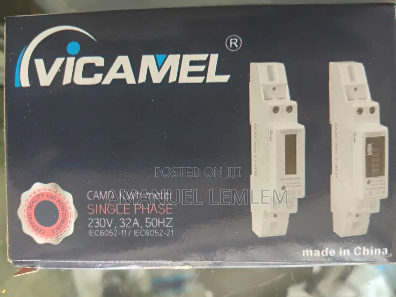 Single Phase 32a Energy Meter(Kilo Watt Hour Meter)