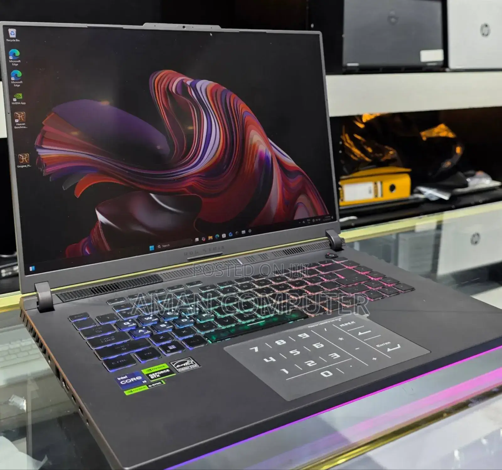 New Laptop Asus ROG Strix G15 32GB Intel Core I9 SSD 512GB
