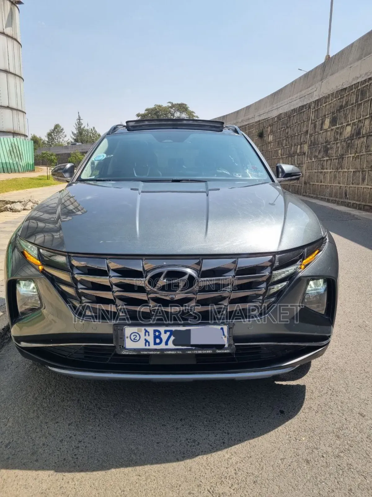 Hyundai Tucson Hybrid 2022 Gray