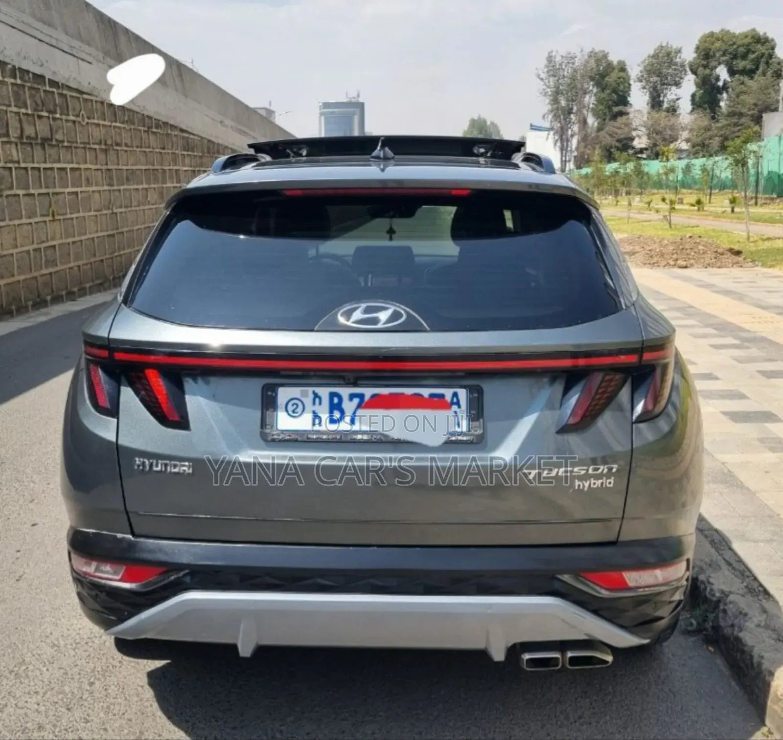 Hyundai Tucson Hybrid 2022 Gray