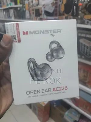 Monster Ac226 Air Conduction Bluetooth Headphone, Earbud