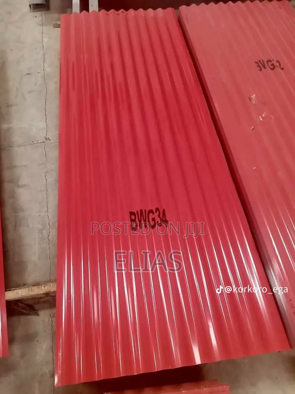 Adama ቆርቆሮ Corrugated Steel Sheet