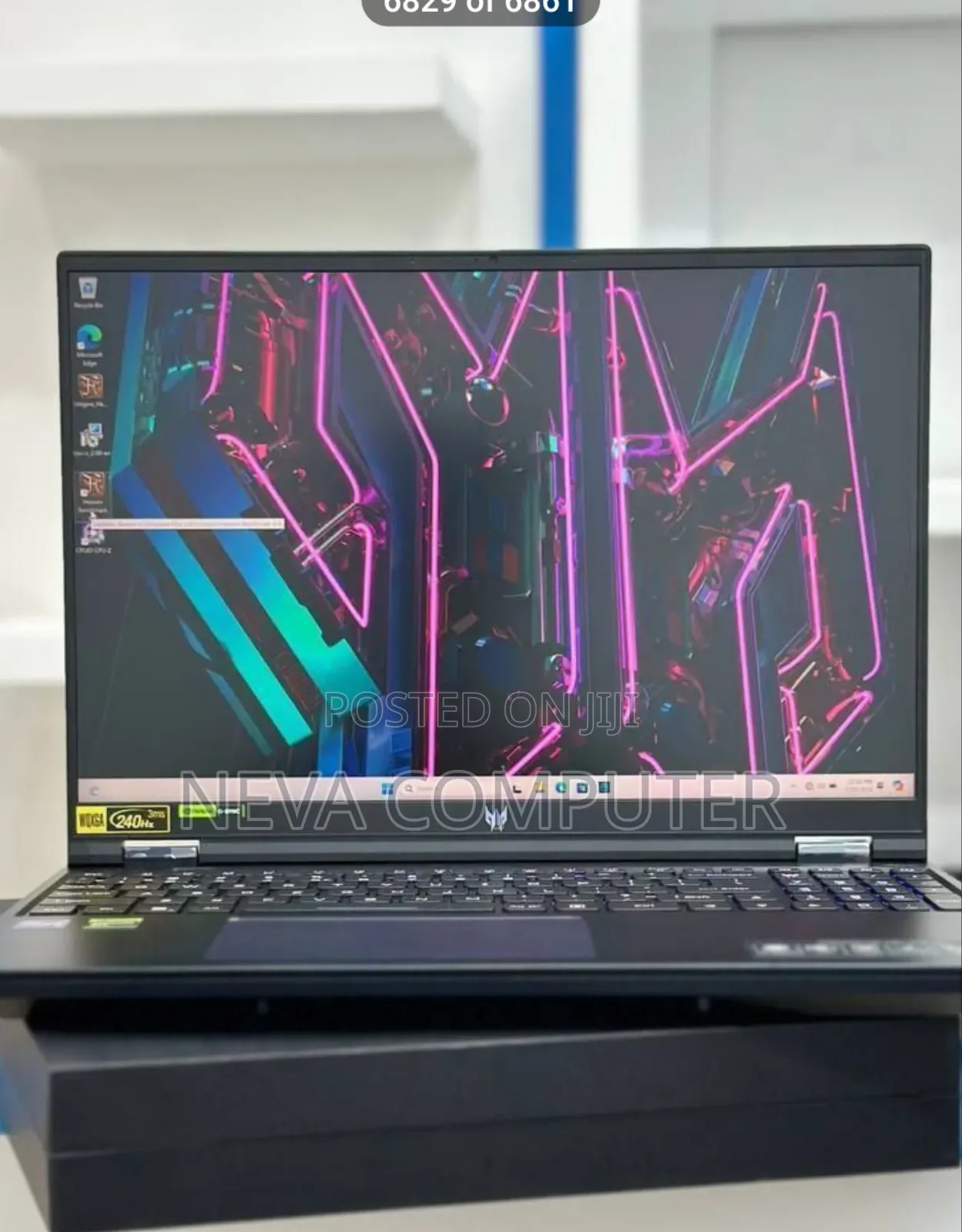 New Laptop Acer Predator Helios Neo 16 16GB Intel Core I9 SSD 1T