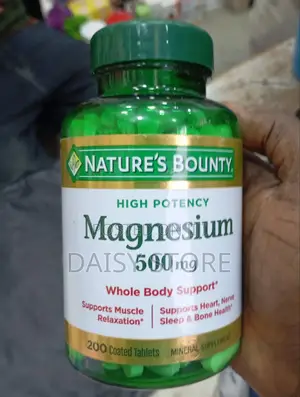 Magnesium 500&240mg Tablet/ማግኒዝየም ታብሌት