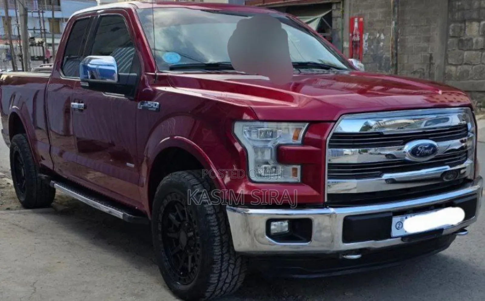 Ford F-150 Lariat 4x2 SuperCab Styleside 6.5 ft. box 145 in. WB 2017 Red