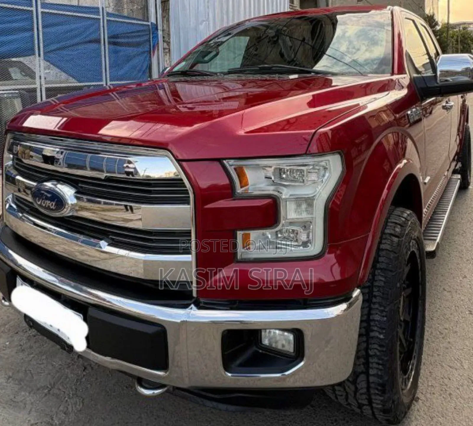 Ford F-150 Lariat 4x2 SuperCab Styleside 6.5 ft. box 145 in. WB 2017 Red