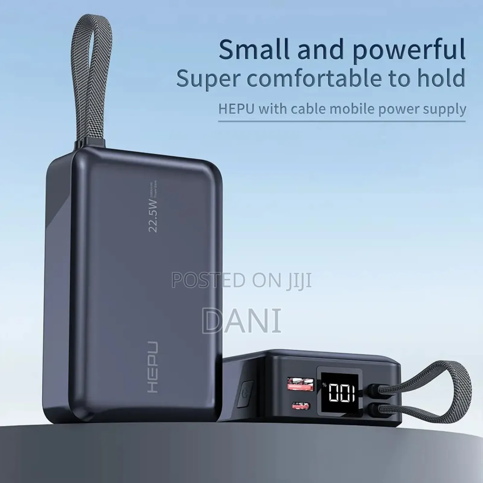 Hepu Powerbank Fast Changing