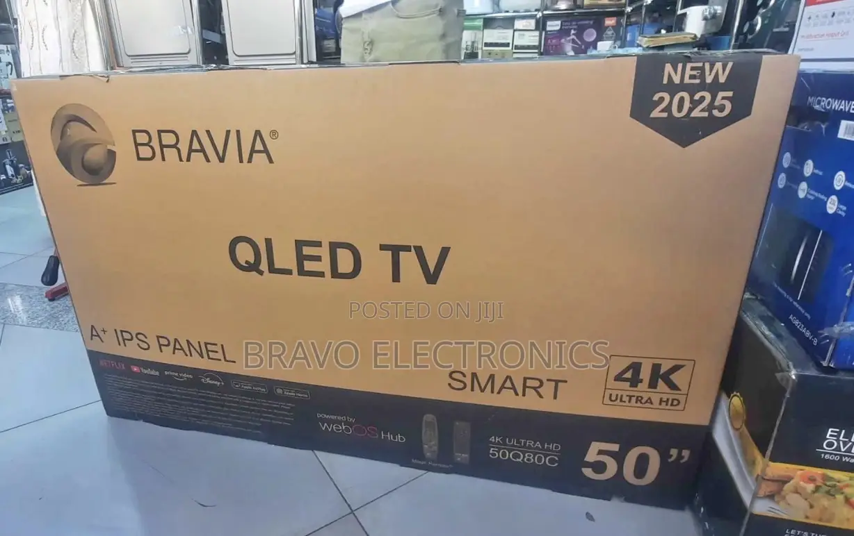Bravia Sony Tv 50” – Qled | A+ Panel, Stunning Picture Quality!