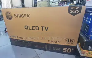 Bravia Sony Tv 50” – Qled | A+ Panel, Stunning Picture Quality!