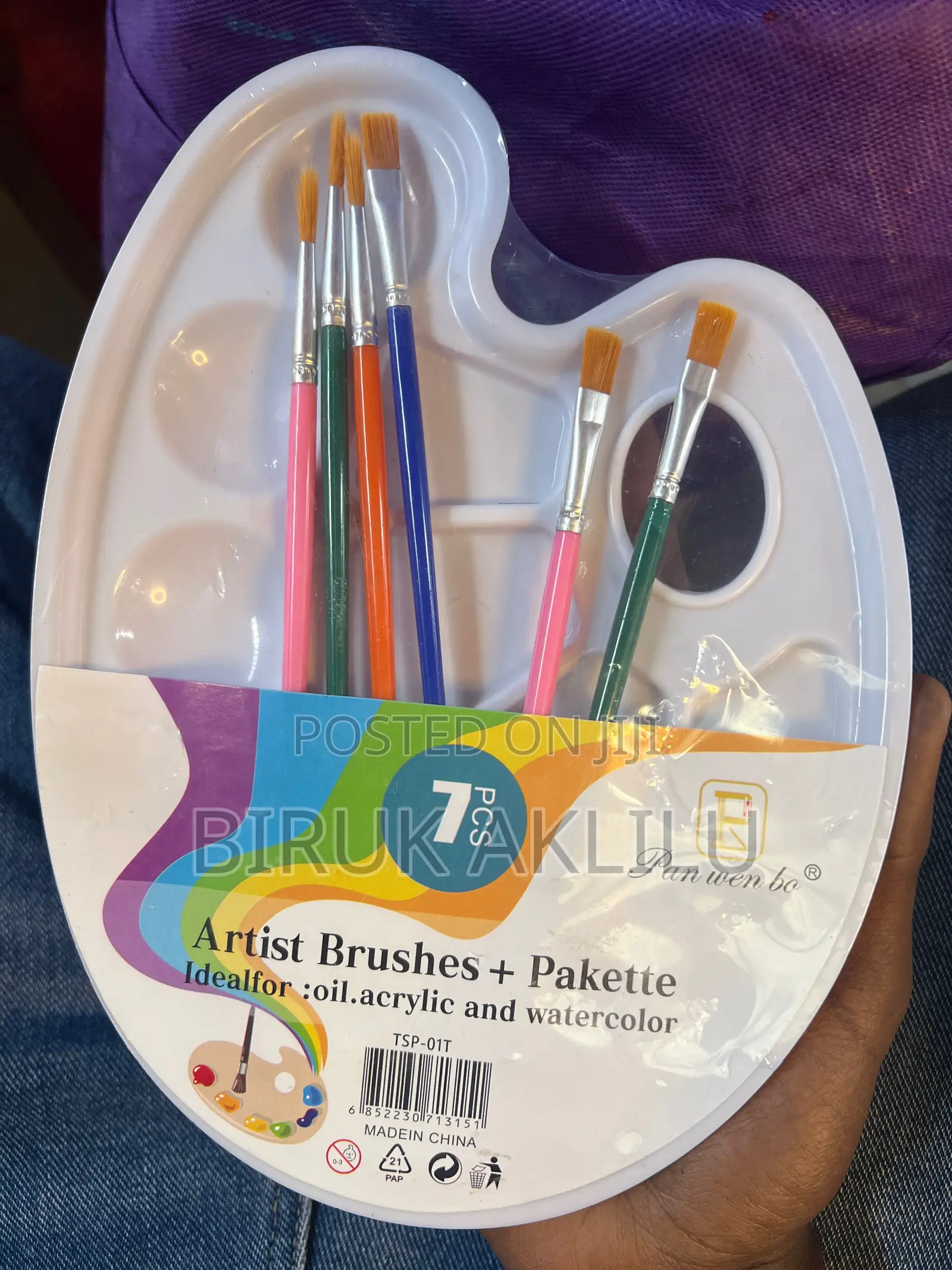 Art Painting Palette Plastic