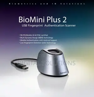 Biomini Plus 2 Usb Fingerprint Authentication Scanner