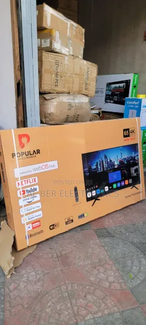 Popular 65 Inch Uhd Smart Tv – Webos Hub – Brand New