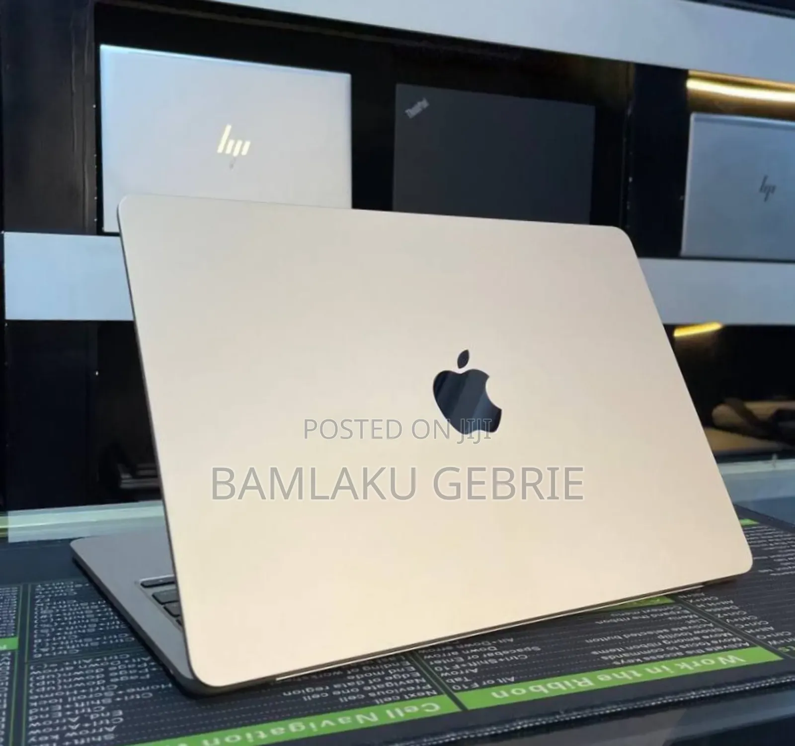 New Laptop Apple MacBook Air 2024 M3 13-Inch 8GB Apple M3 SSD 256GB