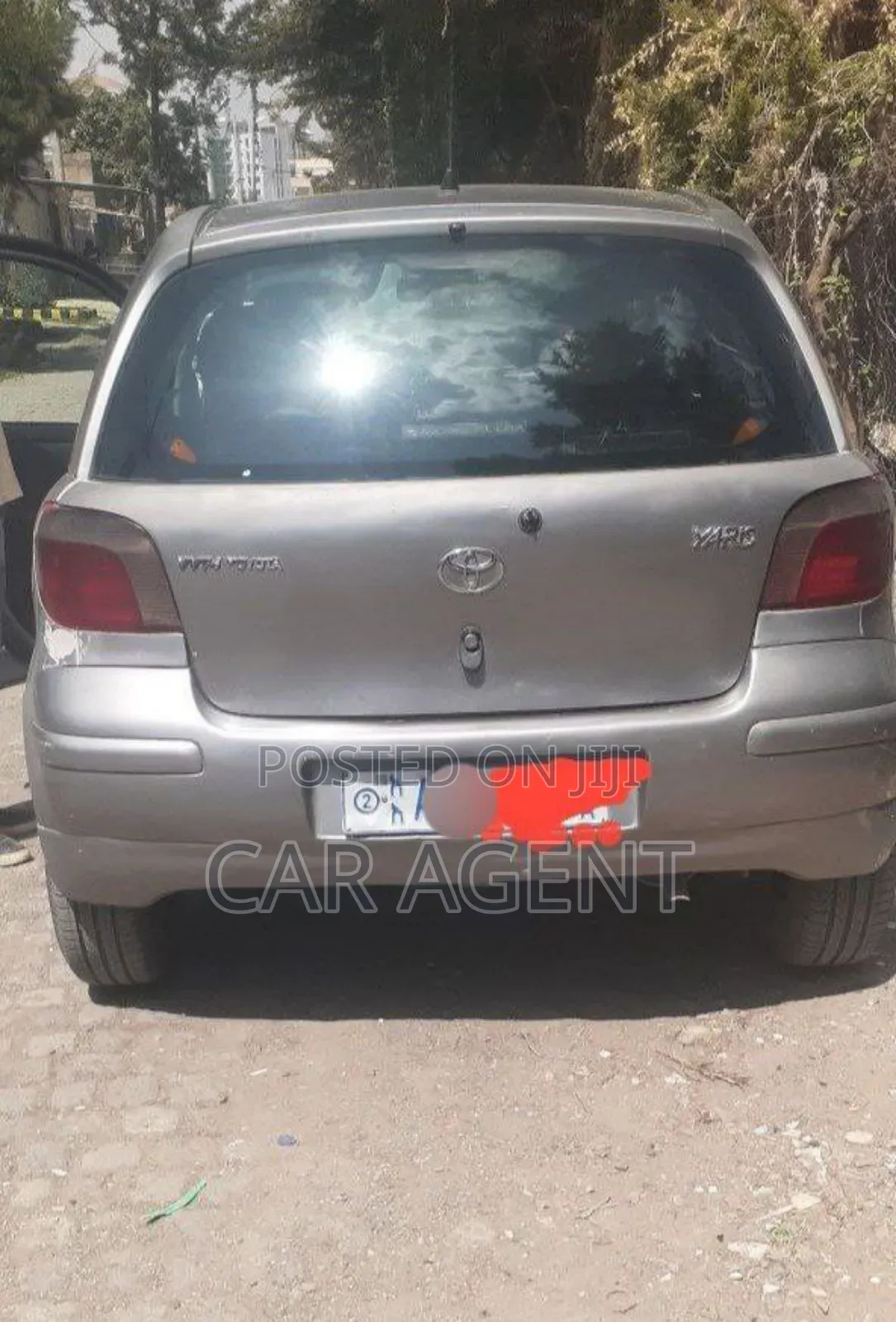 Toyota Vitz 2003 Silver