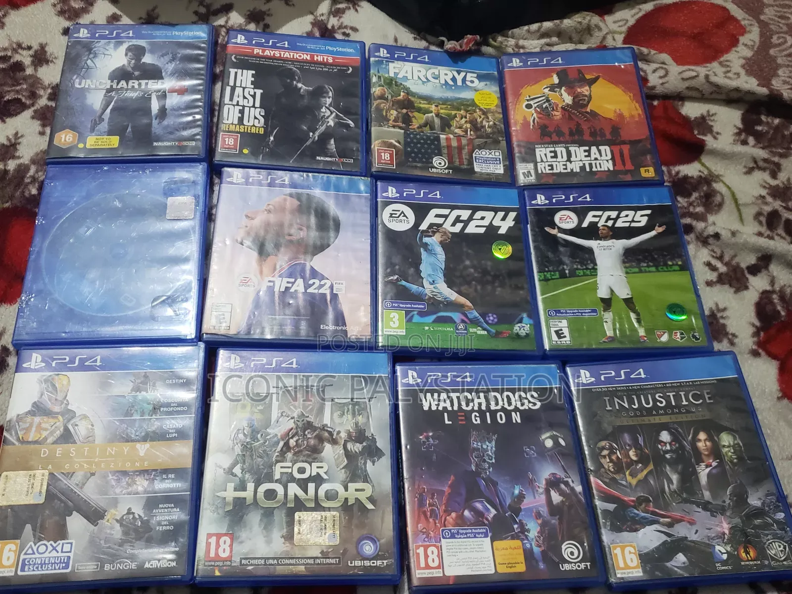 Palystation 4 Cd Game for Gamers From Iconic Palystation